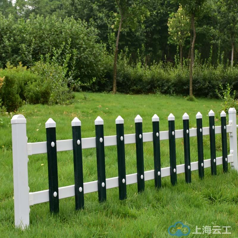 草坪护栏绿地护栏 PVC塑钢草坪护栏(图4)