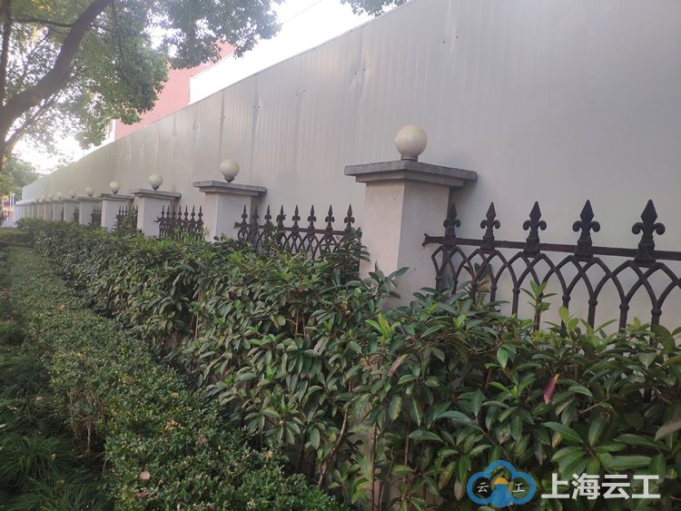 上海普陀区工业园夹芯板围挡，彩钢板围挡(图8)