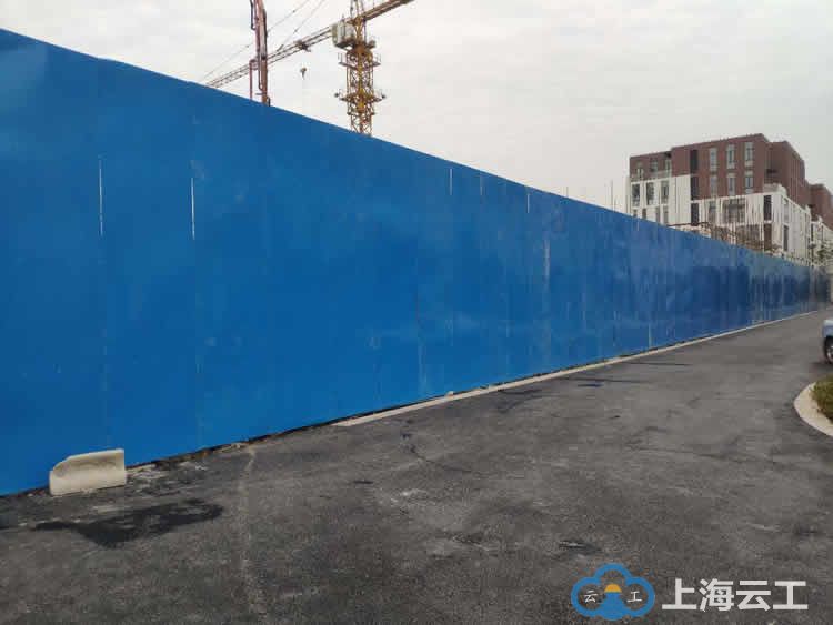 上海松江产业园4米高临时围挡(图6)